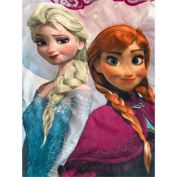 Frozen Anna and Elsa Blanket 42 X 53 Inches - Picture 8 of 12